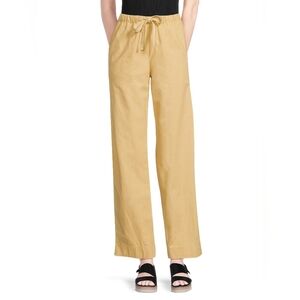 NWT- Vince Tie Front Wide-leg Pull-On Pants